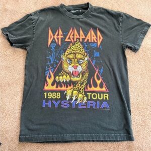 Abercrombie Def Leppard graphic tee